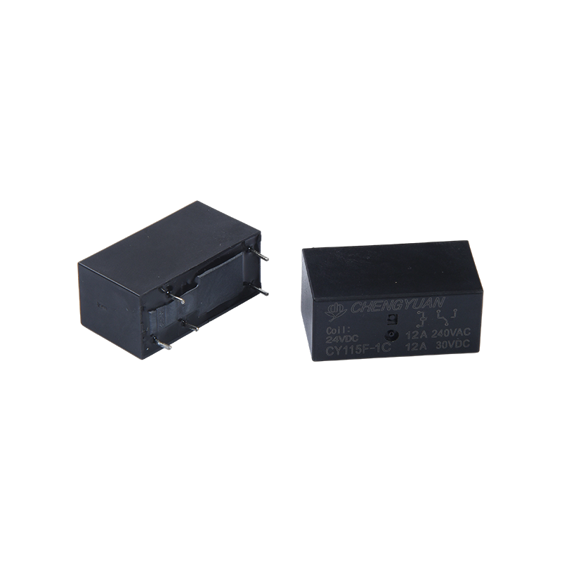 Реле CY115F1, реле SPSP для печатной платы, JQX-115F, 12A, 0,4 Вт, 5-контактное реле. Силовое реле 115F.