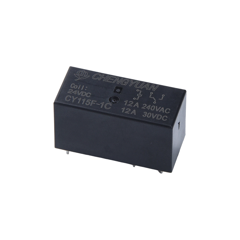 Реле CY115F1, реле SPSP для печатной платы, JQX-115F, 12A, 0,4 Вт, 5-контактное реле. Силовое реле 115F.