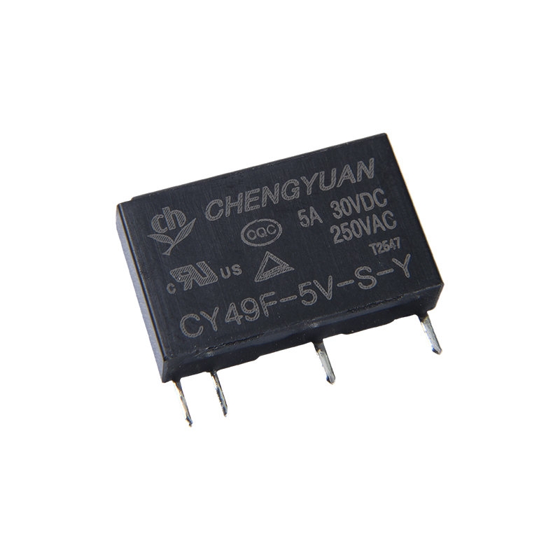 Реле CY49F, тонкое силовое реле, реле 49F, сигнальное реле, маленькое реле 4-контактной печатной платы 5А, 0,12 Вт.