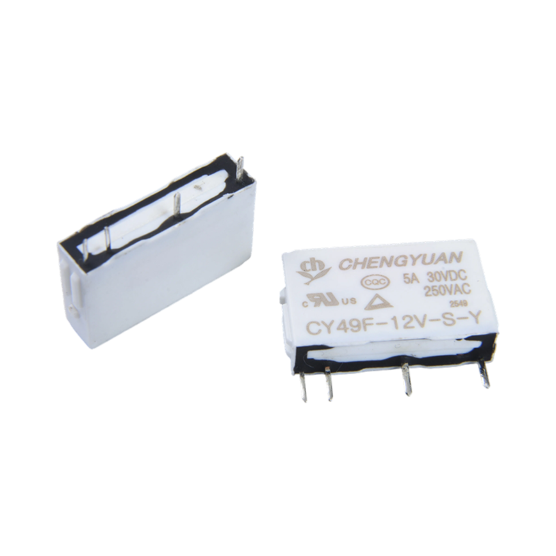 Реле CY49F, тонкое силовое реле, реле 49F, сигнальное реле, маленькое реле 4-контактной печатной платы 5А, 0,12 Вт.