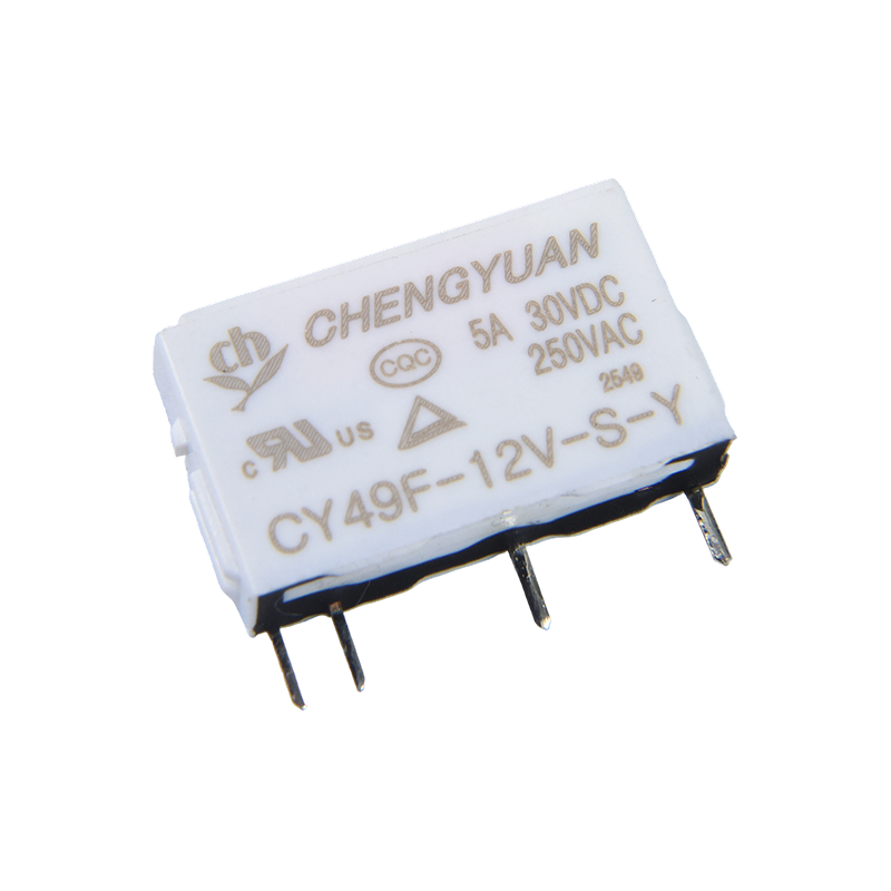 Реле CY49F, тонкое силовое реле, реле 49F, сигнальное реле, маленькое реле 4-контактной печатной платы 5А, 0,12 Вт.