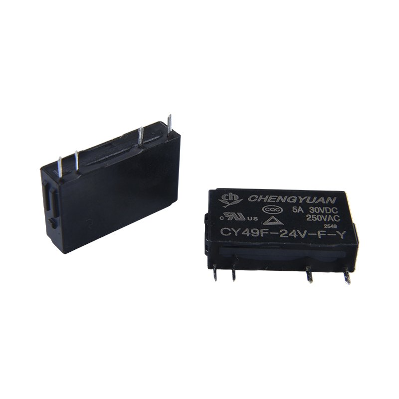 Реле CY49F, тонкое силовое реле, реле 49F, сигнальное реле, маленькое реле 4-контактной печатной платы 5А, 0,12 Вт.