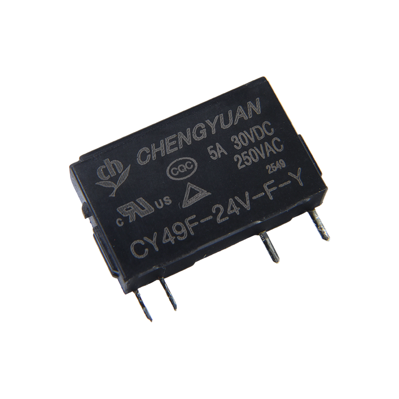 Реле CY49F, тонкое силовое реле, реле 49F, сигнальное реле, маленькое реле 4-контактной печатной платы 5А, 0,12 Вт.