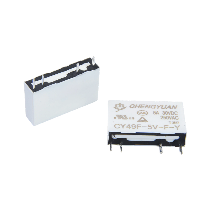 Реле CY49F, тонкое силовое реле, реле 49F, сигнальное реле, маленькое реле 4-контактной печатной платы 5А, 0,12 Вт.