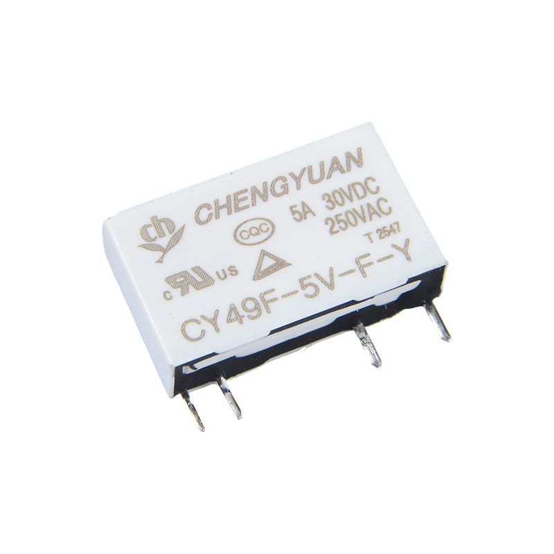 Реле CY49F, тонкое силовое реле, реле 49F, сигнальное реле, маленькое реле 4-контактной печатной платы 5А, 0,12 Вт.