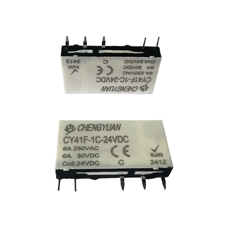Реле CY41F, тонкое силовое реле, реле 41F, сигнальное реле, маленькое реле 5-контактной печатной платы 6A.