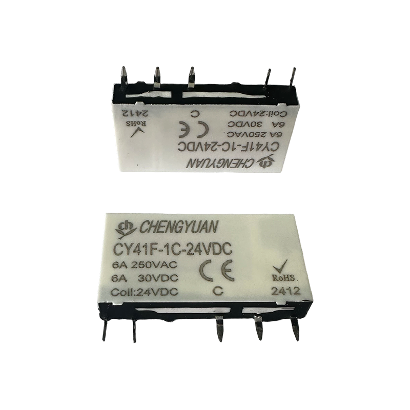 Реле CY41F, тонкое силовое реле, реле 41F, сигнальное реле, маленькое реле 5-контактной печатной платы 6A.