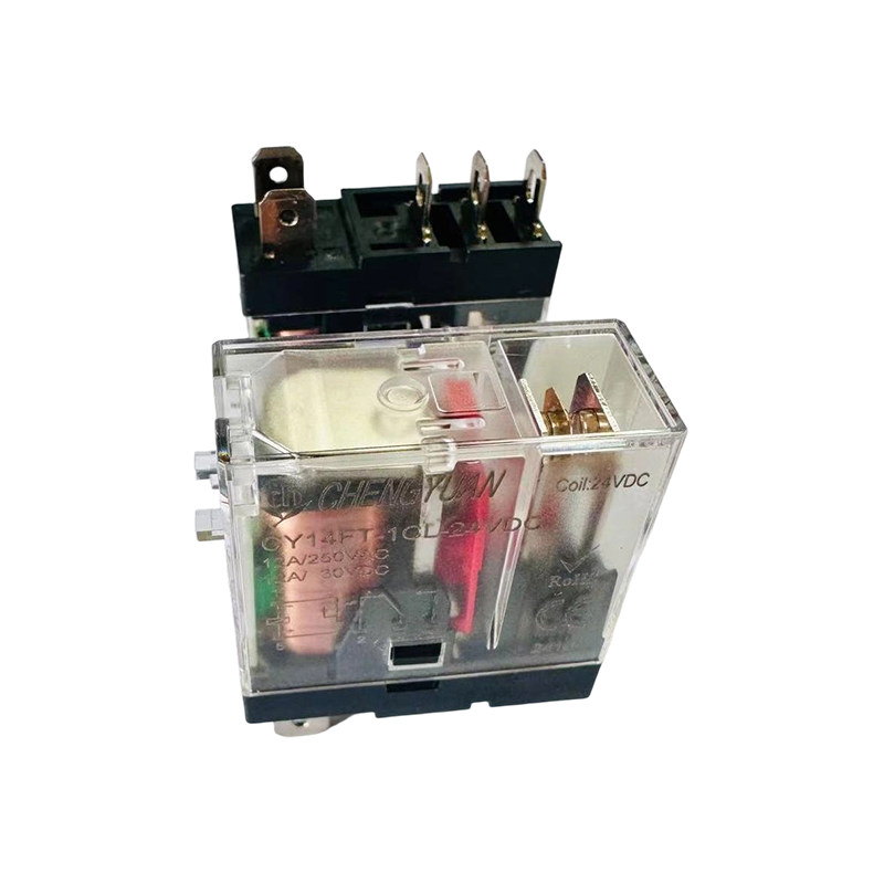 Реле CY14FT-2CL, реле DPDT, реле для широкой ножки 14F, силовое реле 8A 5PIN.