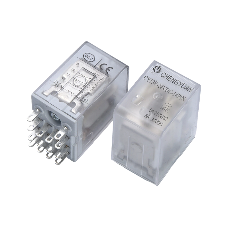Реле CY13F, реле мощности 4PDT, JQX-13F, промышленное реле мощности, 4PDT/4Z, MY4 LY4.14PIN